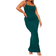 PrettyLittleThing Shape Jersey Strappy Maxi Dress - Bright Green