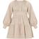 PrettyLittleThing Woven Ruffled Tiered Smock Dress - Stone