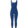 PrettyLittleThing Structured Contour Ribbed Scoop Neck Jumpsuit - Navy