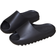 PrettyLittleThing Rubber Ribbed Sole Sliders - Black