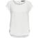 Only Vic Loose Short Sleeve Top - White/Cloud Dancer