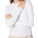Pieces Babylock Sewed Long Sleeve Top - Bright White