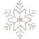 Konstsmide Snowflake Julestjerne 40cm