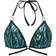 Ann Summers Gold Coast Soft Bikini Top - Green