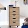 Wohnling 5 Drawers and Wheels Natural Kommode 33x64cm