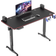 Nordic Gaming Elevate V2 Gaming Desk - Black, 1400x600x1190mm