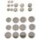 Grundig 24 x lithium alkaline coin cell 3v 2032,2025,1620, ag13, ag10,ag4,ag3