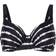 Wiki Kreta Full Cup Bikini Top - Black/White