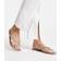 Accessorize Danielle Guldfarvede sandaler med perleremme Guld