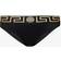 Versace Women's Greca Border Mid-Rise Bikini Bottoms - Black