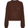 Noisy May Ribbed Sweater - Brown