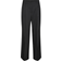 Noisy May High Waisted Straight Fit Pants - Black
