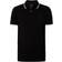 Armani Exchange Men's Double Stripe Polo Shirt - Black
