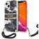Guess Camo Case with Hand Strap for iPhone 13 Pro Max