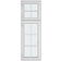Klar DB1-10_138 Træ Sidehængt vindue Vindue med 2-lags glas 41x120cm