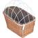 Aumüller Dog Basket with protective Grid 36x50cm