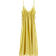 H&M Drawstring Detail Dress - Yellow Green