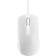 Deltaco WM87 Semi-Transparent RGB Gaming Mouse - White