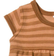 Joha Dress Wool in Dark And Light - Copper Strip (46243-246-7061)