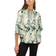 Soaked in Luxury Sllivinna Blouse - Loden Green Marble Print