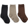 Hust & Claire Foty Wool Socks 3-pack - Chestnut
