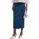 Tory Burch Stretch Faille Wrap Skirt - Solar Blue