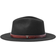 Brixton Messer Fedora Hat - Black