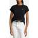 Polo Ralph Lauren Womens Black Logo-embroidered Regular-fit Cotton-jersey T-shirt