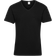 Dovre Single Jersey V-Neck T-shirt - Black