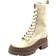 Gabor Women's Leora Lace Up Leather Ankle Boots in Cream