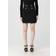 Balmain High-rise wool miniskirt black
