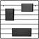 String Grid organizer Opbevaringsboks 3stk
