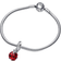 Pandora Ladybird Dangle Charm - Silver/Red/Transparent