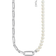 Thomas Sabo Links And Pearls Necklace - Silver/White/Transparent