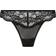 Ann Summers Sexy Lace Planet Thong - Black