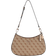 Guess Noelle 4G Logo Shoulder Bag - Multi/Beige