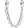 Pandora Linked Hearts Safety Chain - Silver