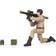 World Peacekeepers 1:18 Militær actionfigur Singepack 2D