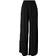 Urban Classics Ladies’ wide-leg viscose trousers Cloth Trousers black