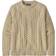 Patagonia Recycled Wool Cable Knit Crewneck Sweater Jumper XL, sand