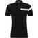 Hugo Boss Slim-fit Polo Shirt With Stripe And Logo - Black