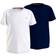 Tommy Hilfiger Kids' Plain Logo T-Shirts 2-pack - Desert Sky/White