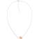 Tommy Hilfiger Mens Braided Metal Dog Tag Necklace