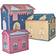 Rice Castle Theme Raffia Curved House for Storage 3-pack