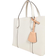 Tory Burch Small Perry Triple Compartment Tote Bag - New Ivory