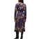 HUGO BOSS Demaia Belted Wrap-Front Dress - Purple