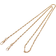 Shein Minimalist Chain Bag Strap - Gold