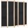 vidaXL 5-Panel Black Rumdeler 199.9x169.9cm