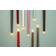 Uyuni Taper Caramel/Smooth LED-lys 25cm 2stk