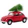 House Doctor Xmas Car Red Julepynt